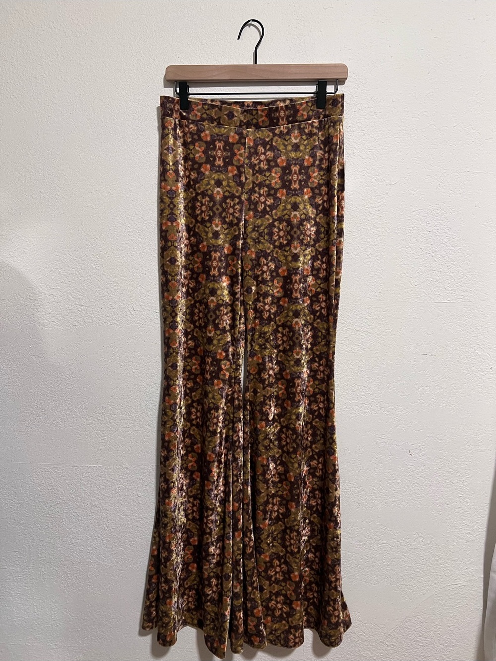 Free People Floral Flared Pants